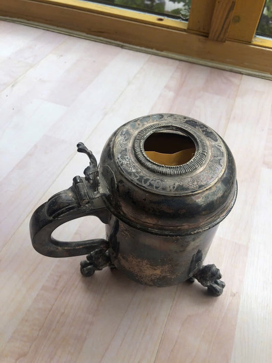 Cruche Argent Norvégienne M. AASE 830S Gravure Loge