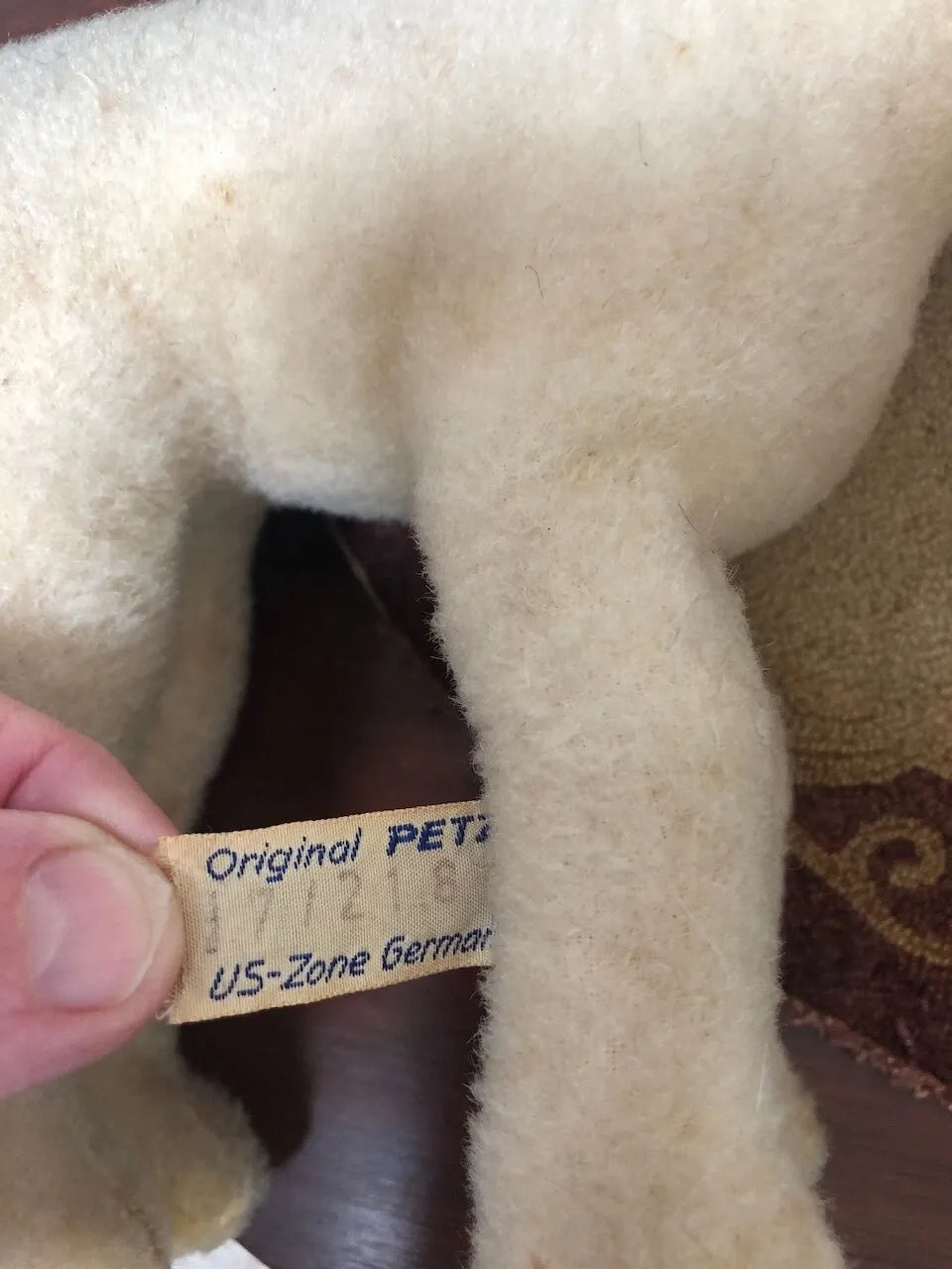 Ours Allemand Antique 1935 Mohair Doré (14")
