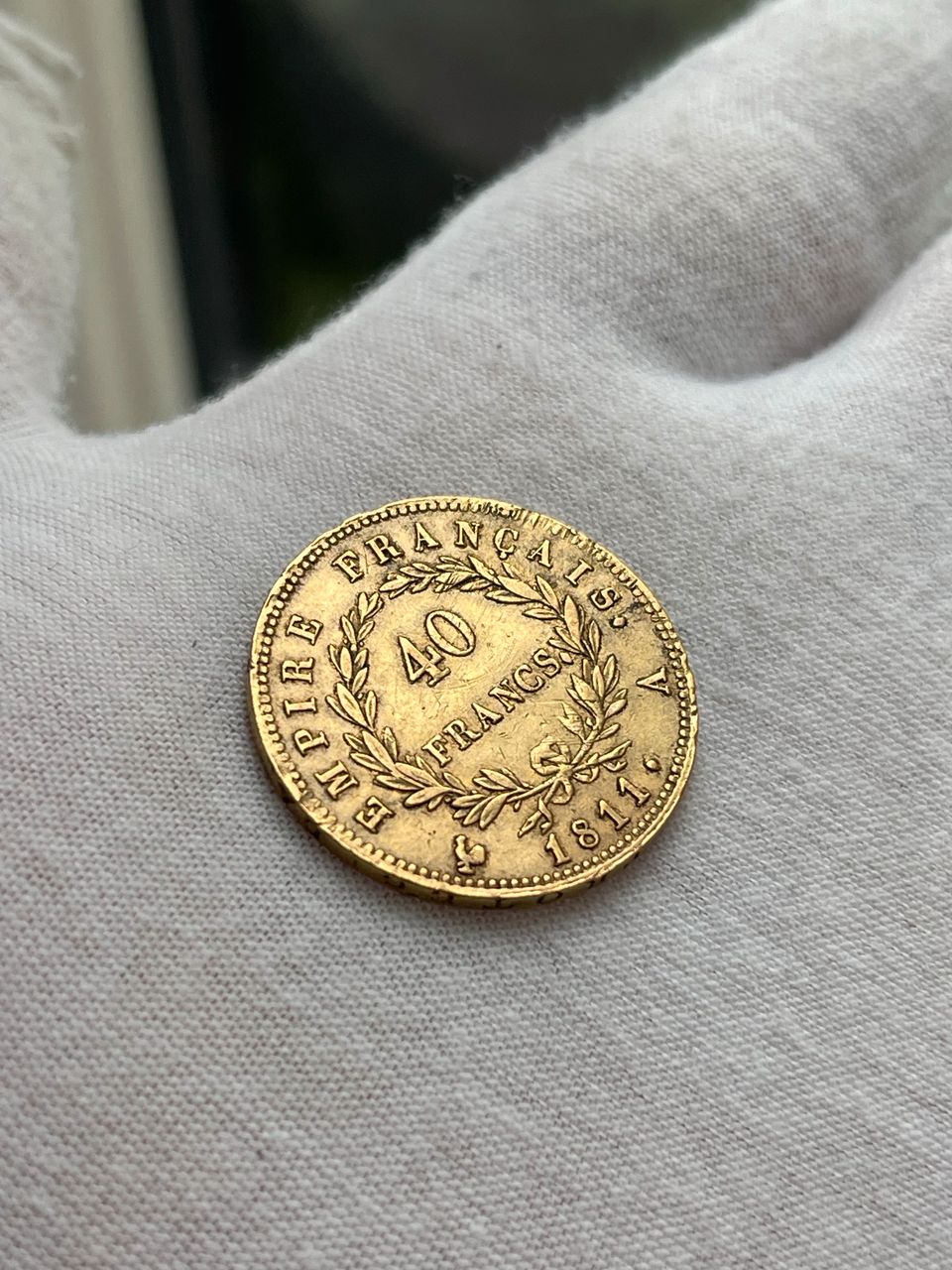 Pièce d'or 40 Francs Napoléon Bonaparte 1811A – Or 900