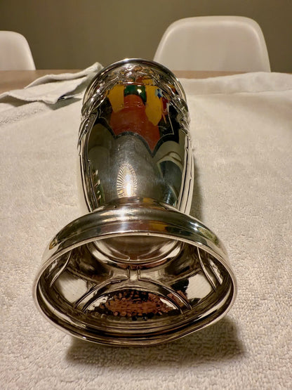 Vase Argent A. Frisch 830 S Art Nouveau