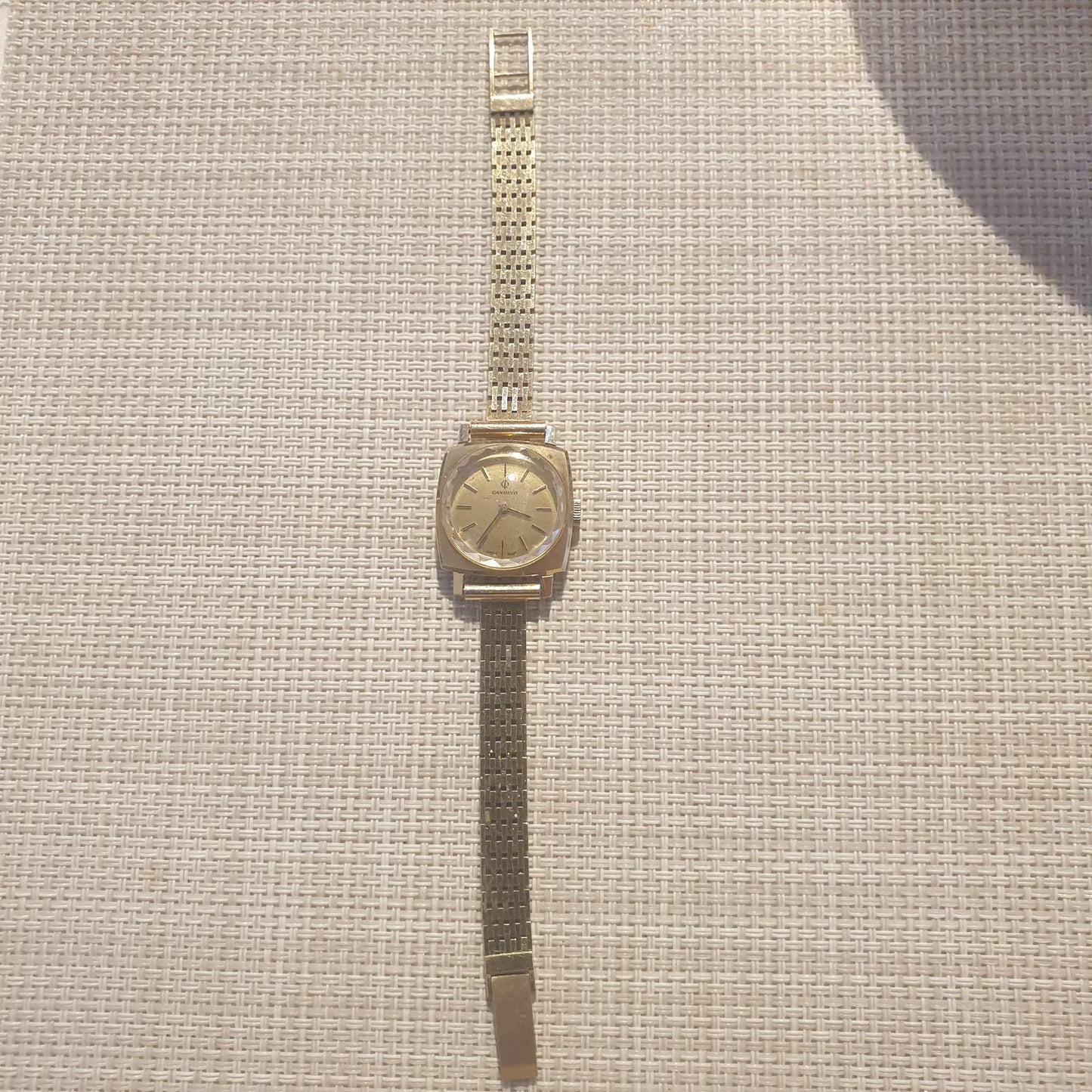 Montre Candino Femme Or 14 Carats Swiss Made Vintage