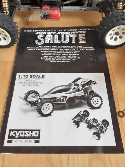Kyosho Salute Turbo Optima Années 80 - Shelf Queen