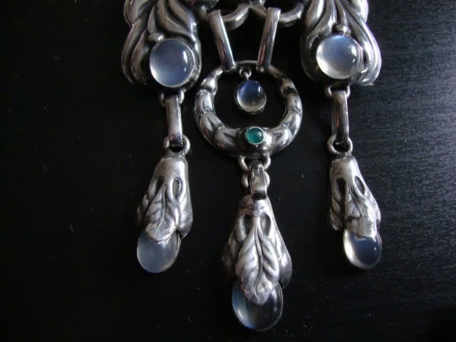 Broche Skønvirke Art Nouveau William Fuglede
