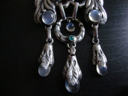 Broche Skønvirke Art Nouveau William Fuglede