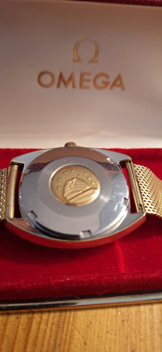 Montre Omega Constellation Vintage Années 70 — Plaquée Or Certifiée
