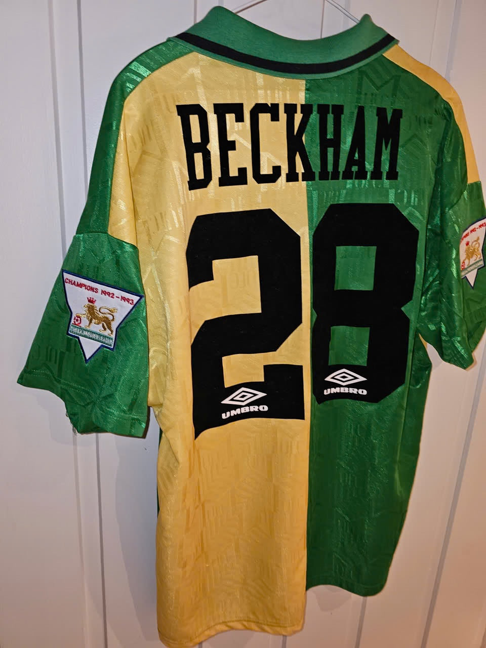 Maillot Manchester United 93-94 – Beckham