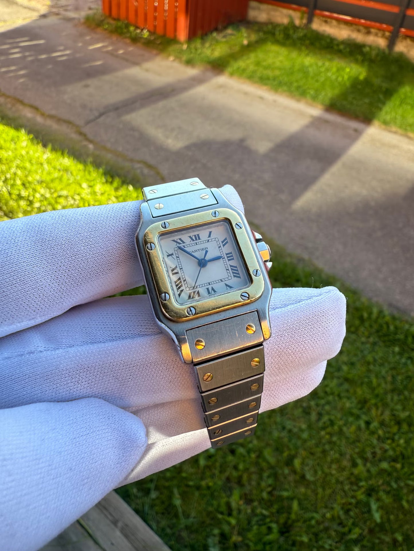Montre Cartier Santos Automatique Femme 1981 | Vintage
