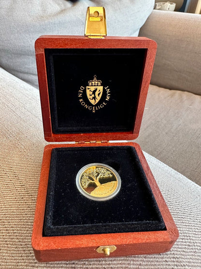 Pièce d'or 1500 NOK – Pièce du Millénaire
