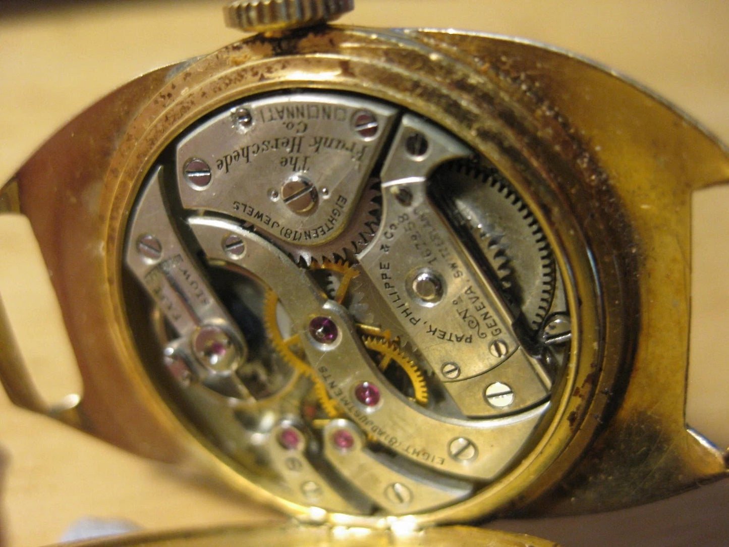 Montre de Tranchée Patek Philippe Or 18K | Vintage
