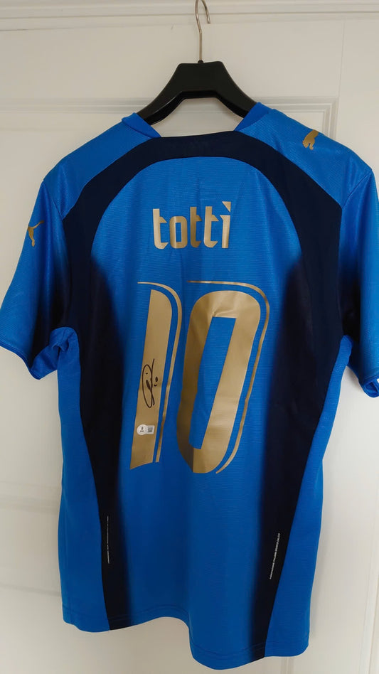 Maillot Totti signé