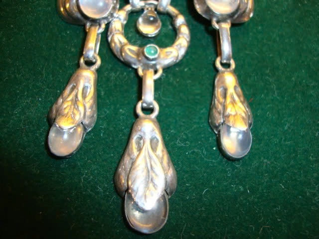 Broche Skønvirke Art Nouveau William Fuglede