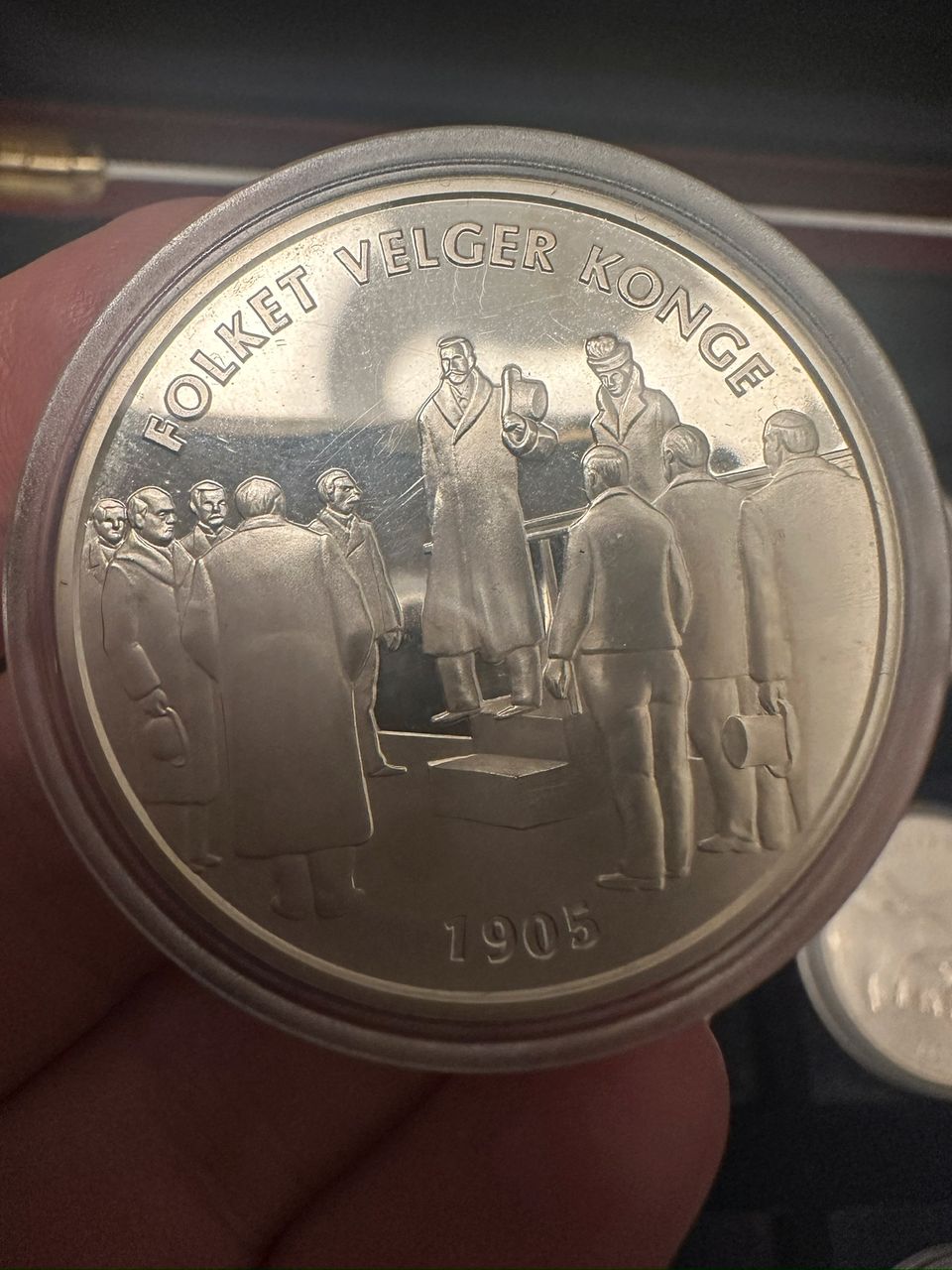 Collection 24 Médailles Norvégiennes Argent 925 – Certificats inclus
