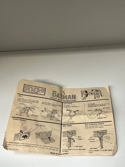 IDEAL Batman Utility Belt 1966