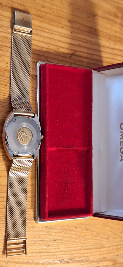 Montre Omega Constellation Vintage Années 70 — Plaquée Or Certifiée