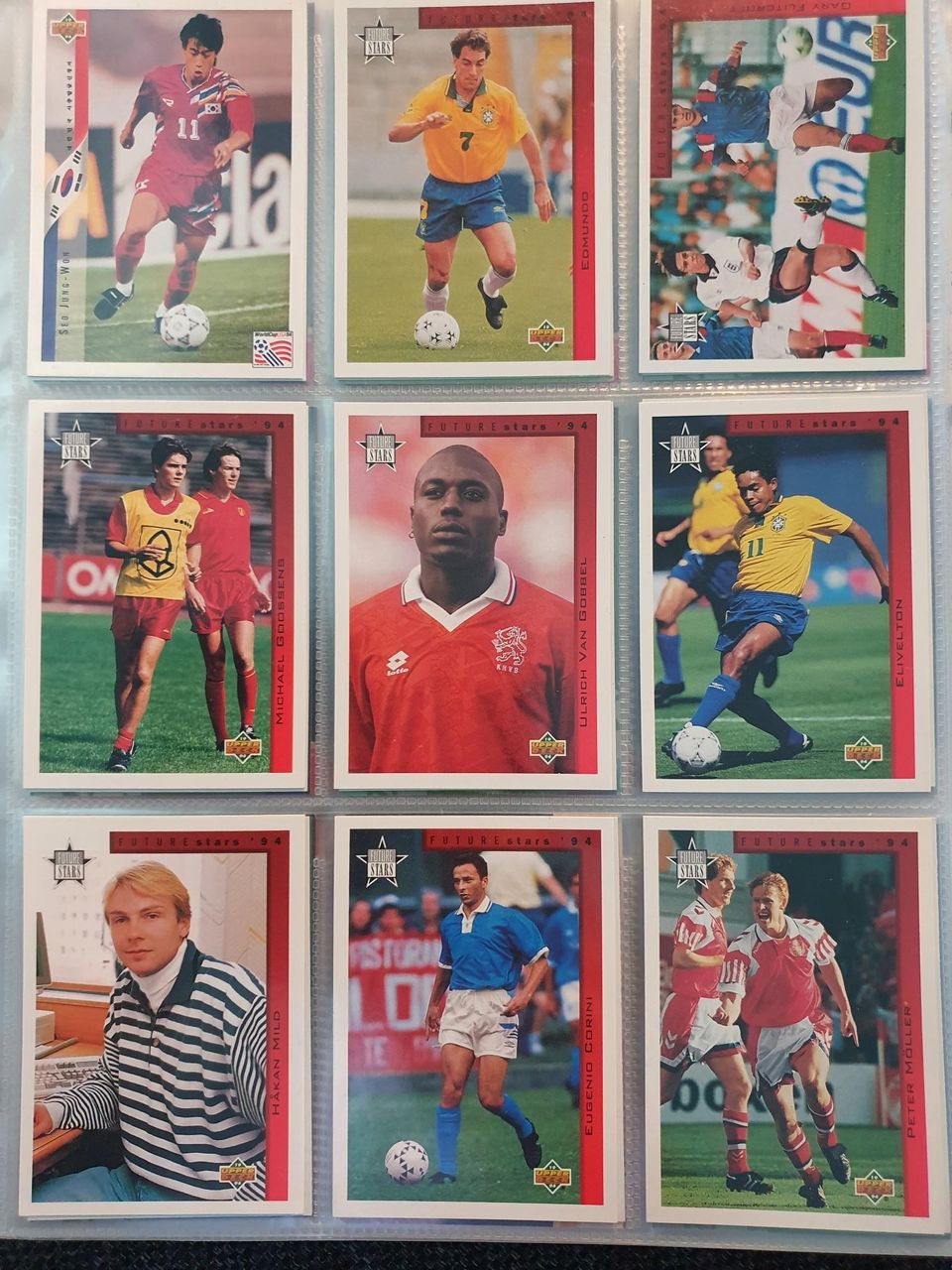 Lot de 300 cartes de football – Coupe du monde 1994