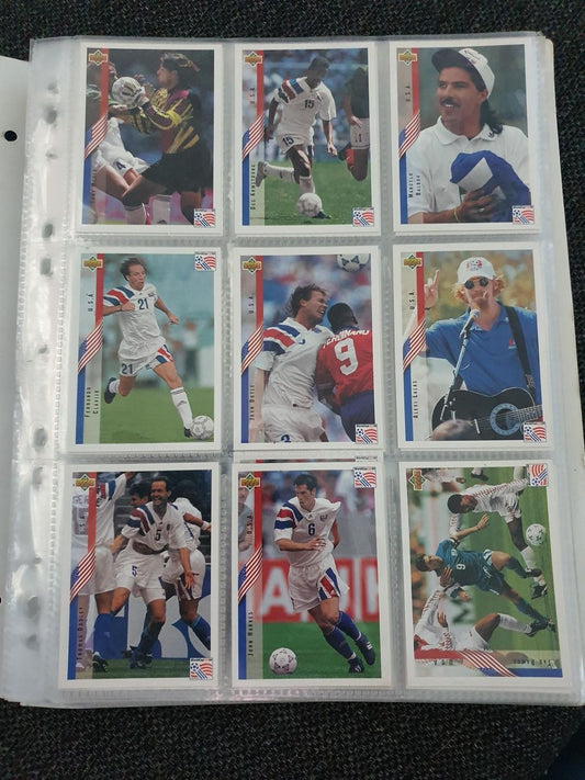 Lot de 300 cartes de football – Coupe du monde 1994