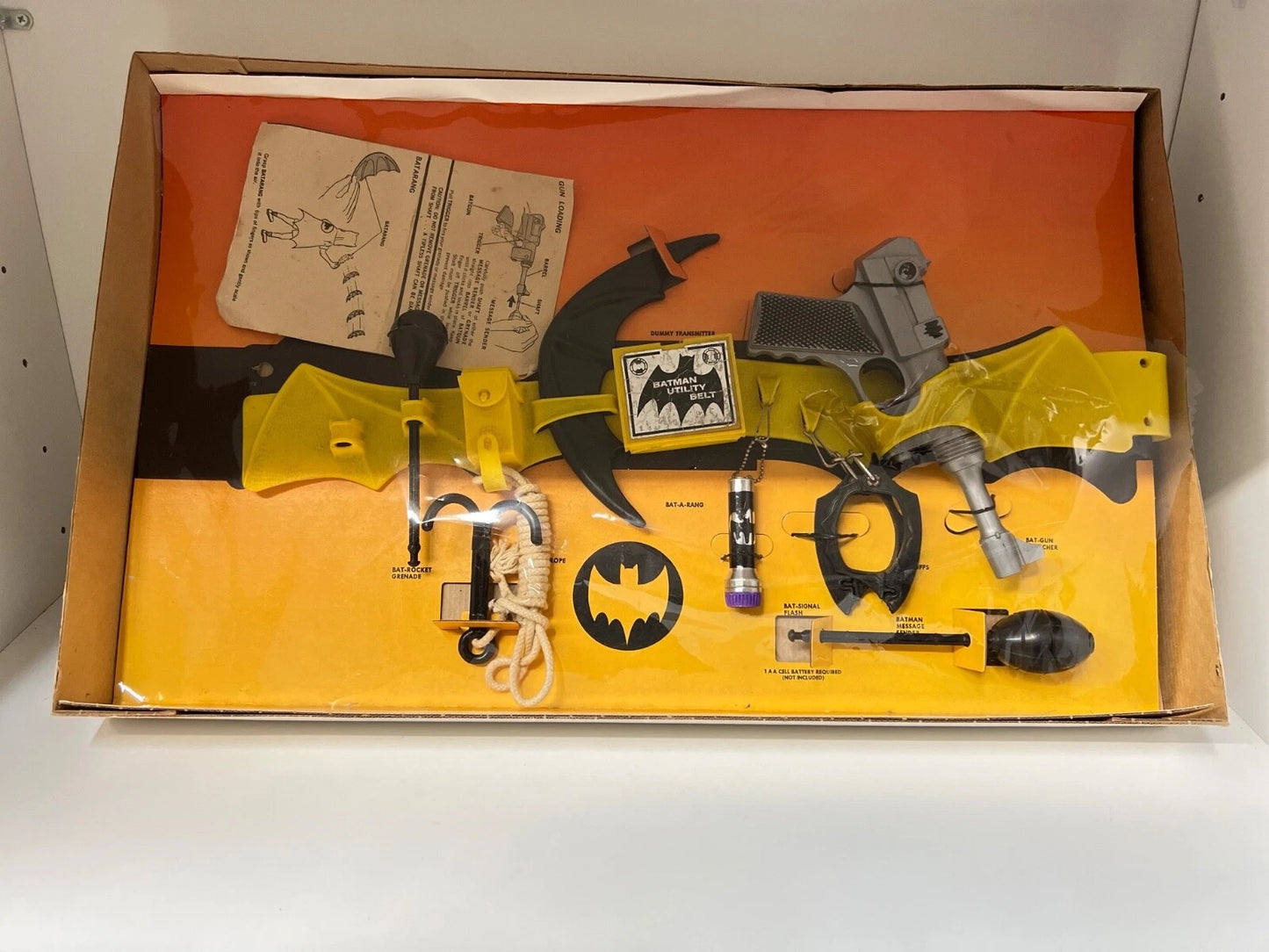 IDEAL Batman Utility Belt 1966