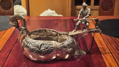 Sculpture Argent Massif 925 Lale Silverware
