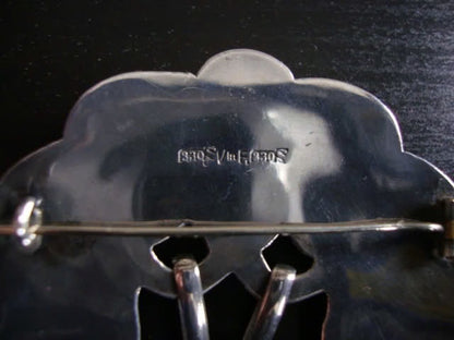 Broche Skønvirke Art Nouveau William Fuglede
