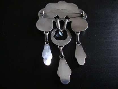 Broche Skønvirke Art Nouveau William Fuglede