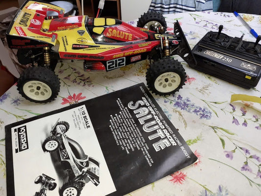 Kyosho Salute Turbo Optima Années 80 - Shelf Queen