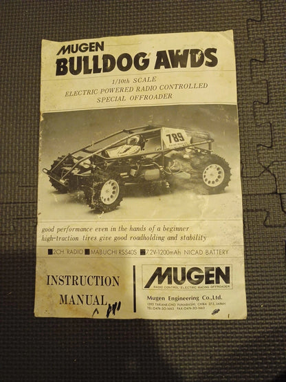Mugen Bulldog Vintage 1/10 Buggy 4WD
