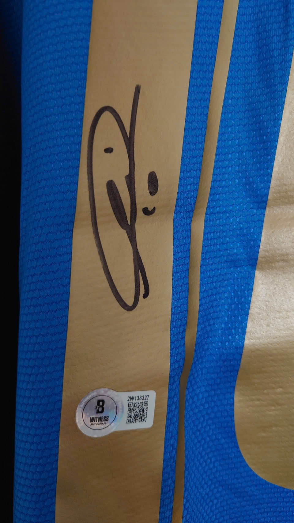 Authentique Maillot Italie signé Francesco Totti