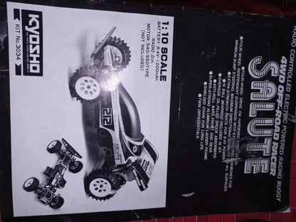 Kyosho Salute Turbo Optima Années 80 - Shelf Queen