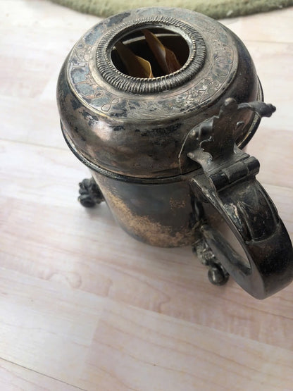 Cruche Argent Norvégienne M. AASE 830S Gravure Loge