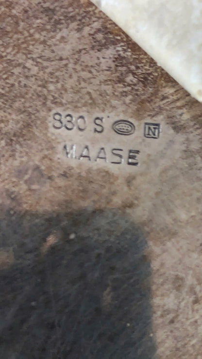 Cruche Argent Norvégienne M. AASE 830S Gravure Loge