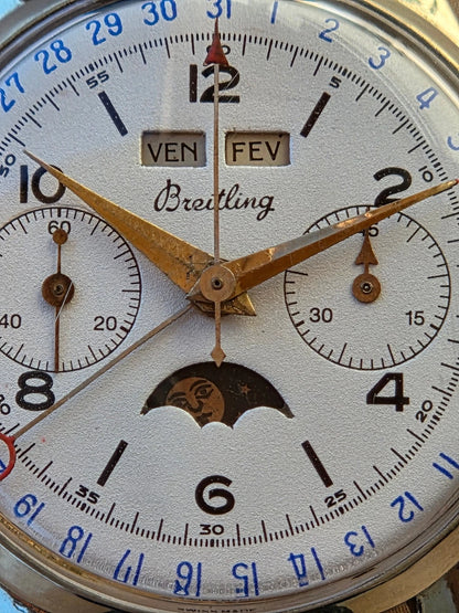 Chronographe Breitling Datora vintage – Années 50/60