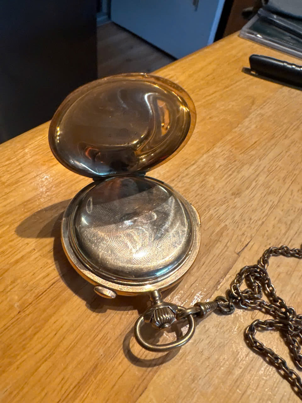 Montre de Poche Ancienne Or Double Capsule | Pièce Rare