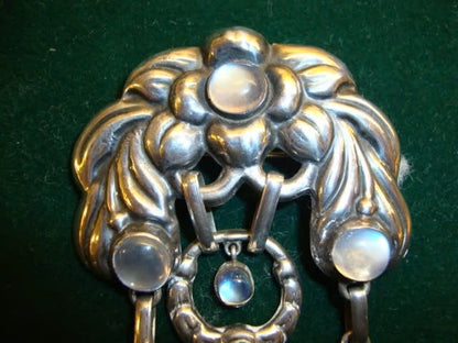 Broche Skønvirke Art Nouveau William Fuglede