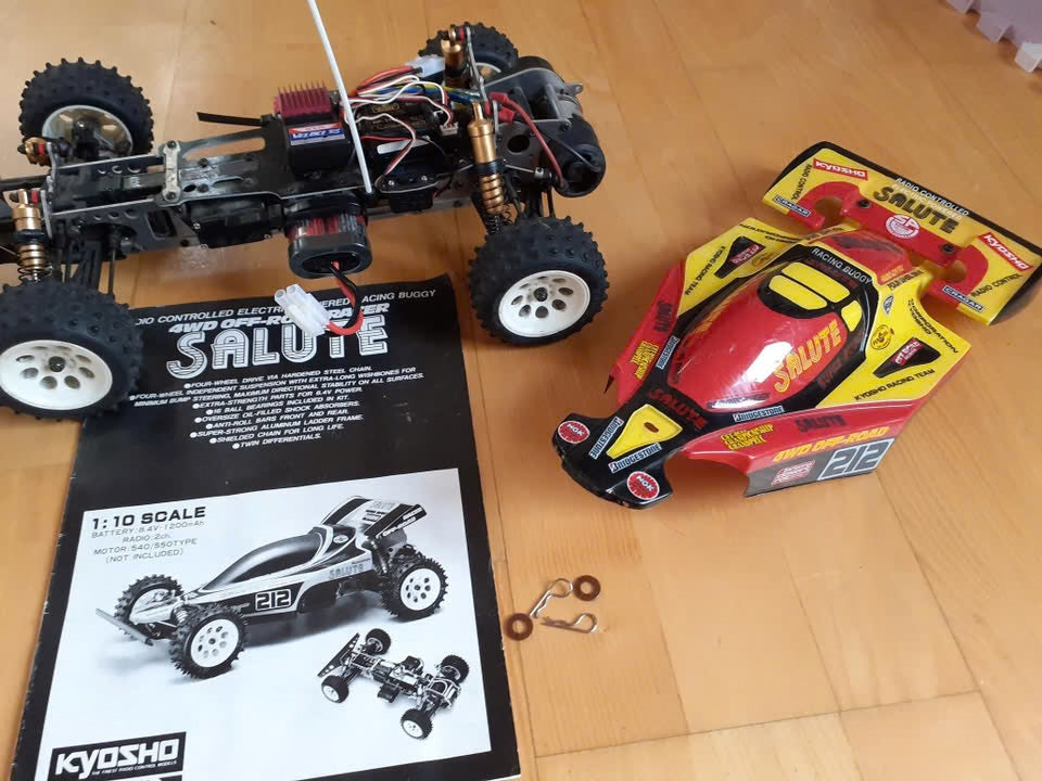 Kyosho Salute Turbo Optima Années 80 - Shelf Queen
