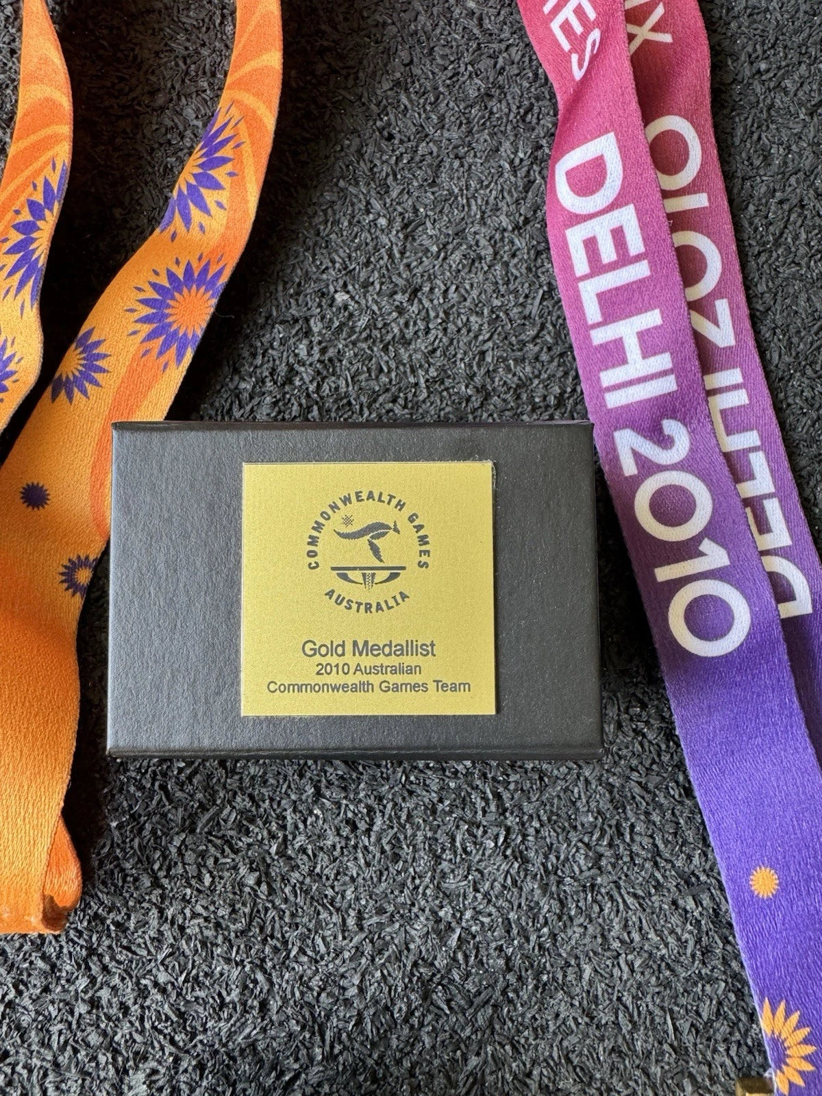 Medaille Or Geoff Huegill Delhi 2010 Commonwealth Games – Lot 3 pièces