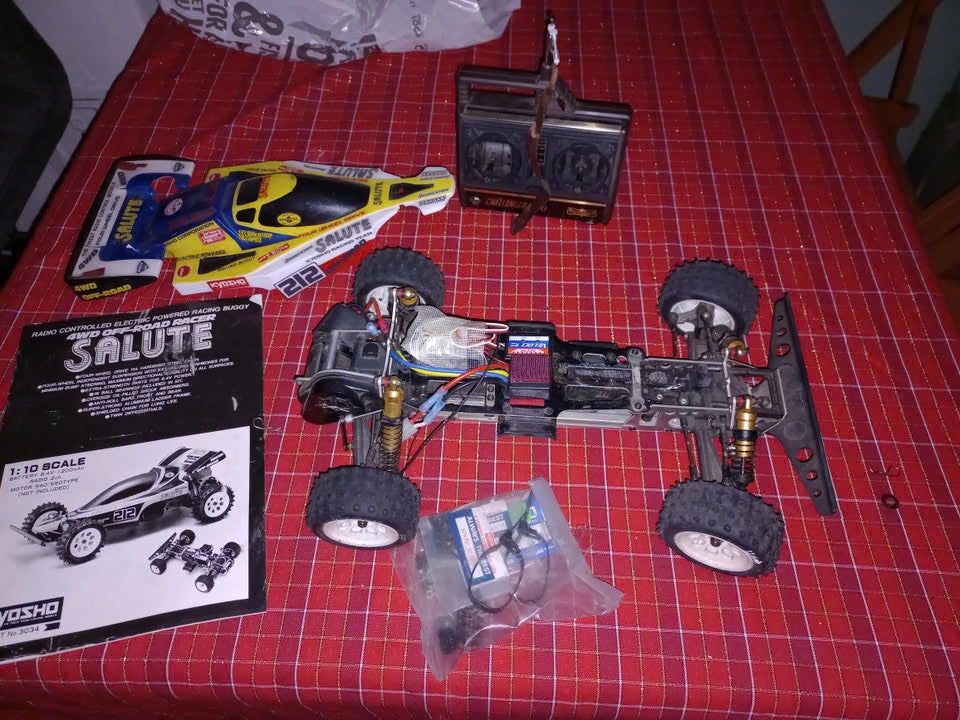 Kyosho Salute Turbo Optima Années 80 - Shelf Queen