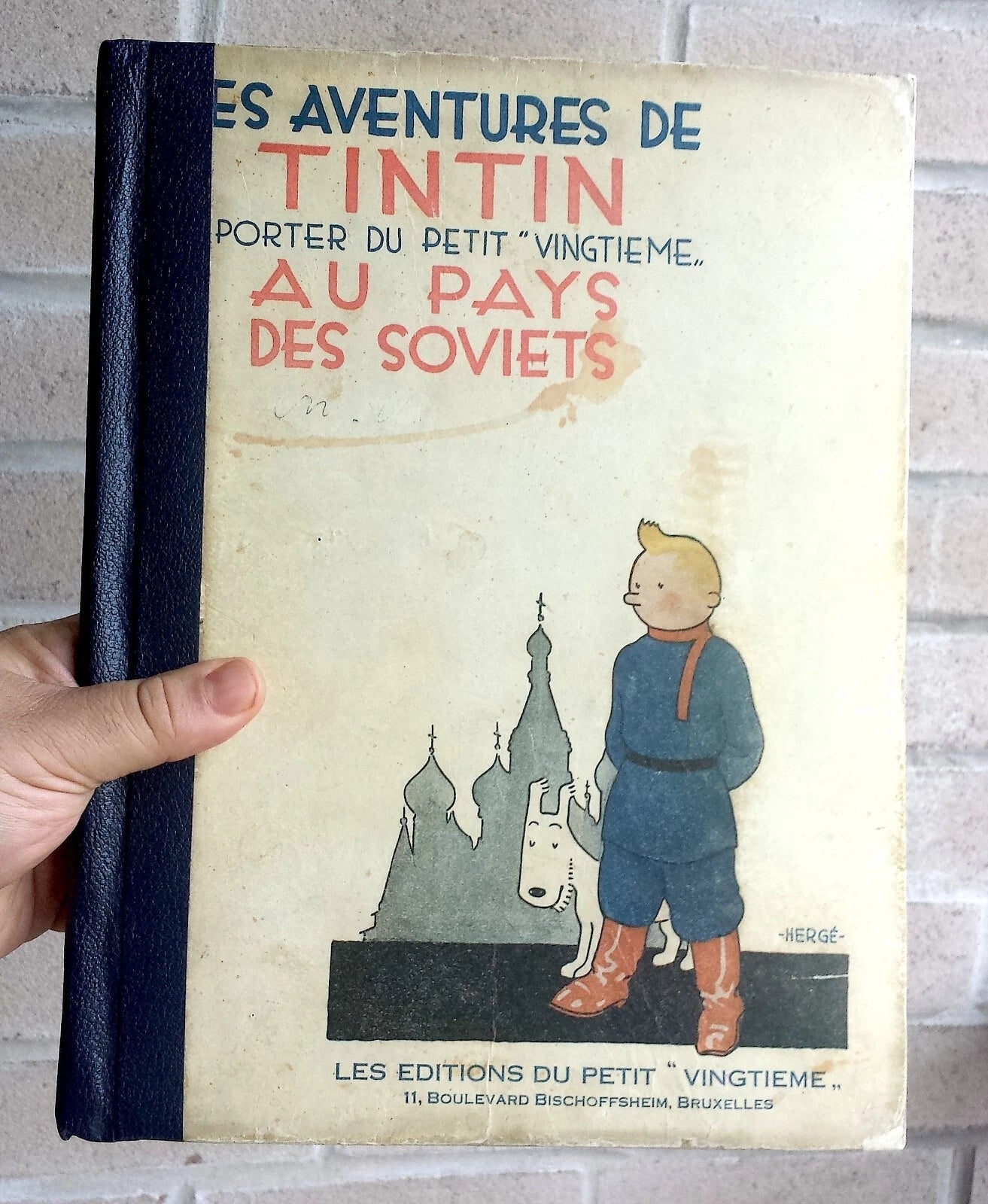Tintin Chez les Soviets – Édition Originale 1930
