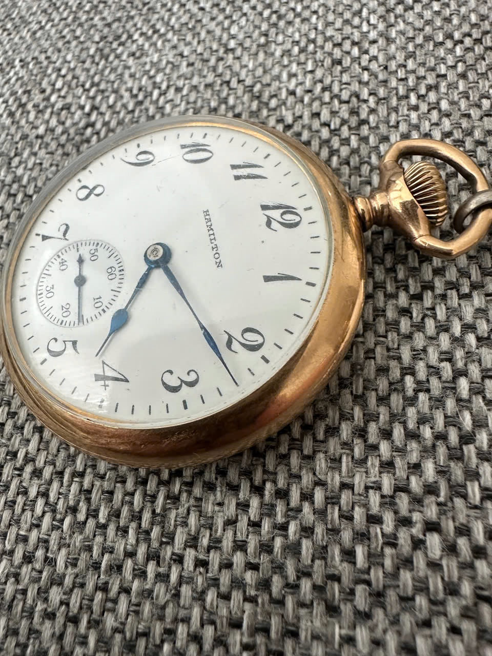 Montre de Poche Hamilton American Watch Co Or 14K | Vintage Rare