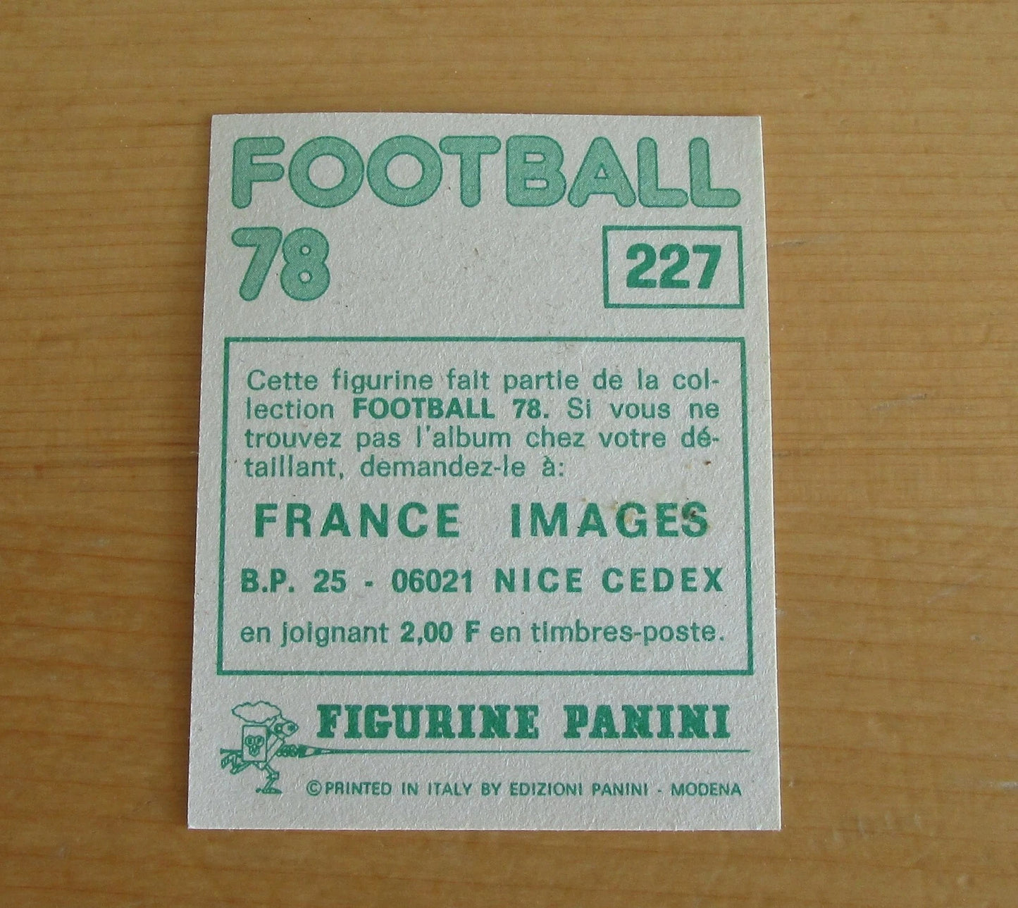 Vignettes Panini Neuves – Platini & Maradona | 1976-1986