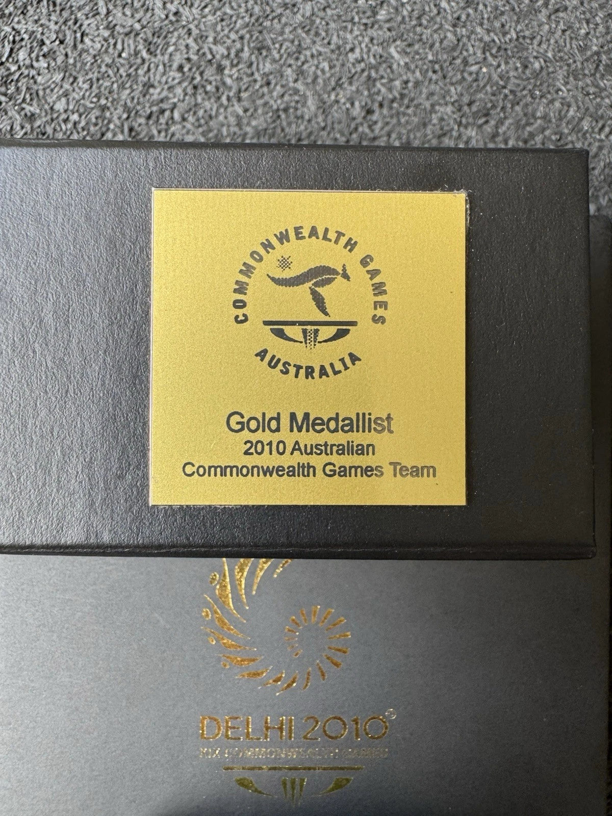 Medaille Or Geoff Huegill Delhi 2010 Commonwealth Games – Lot 3 pièces