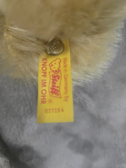 Ours Steiff Polo Bear Ralph Lauren Mohair Blond | Années 1990
