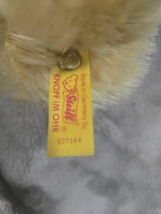 Ours Steiff Polo Bear Ralph Lauren Mohair Blond | Années 1990