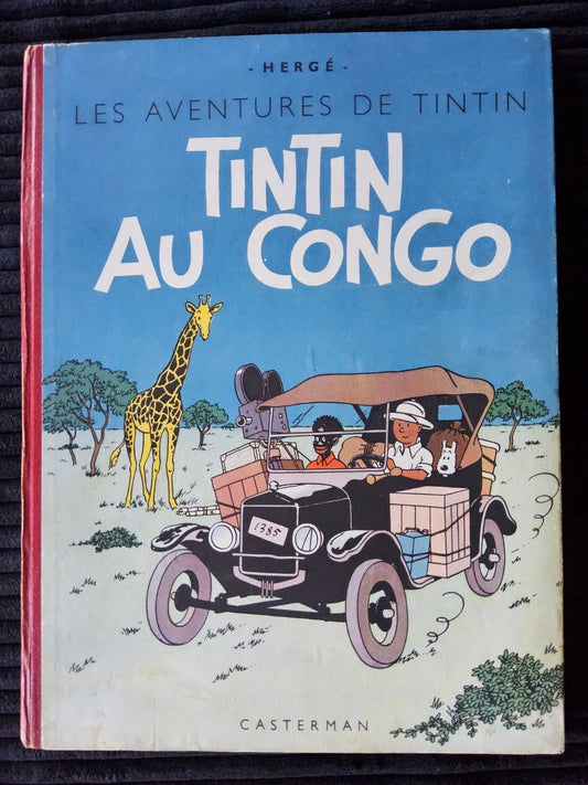 Tintin Au Congo — B1 — Originale Première Édition Couleur