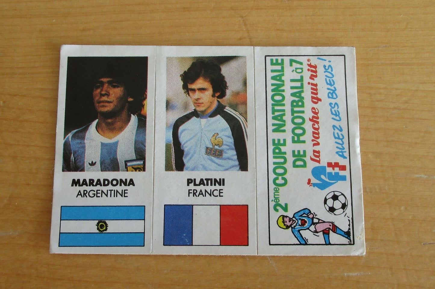 Vignettes Panini Neuves – Platini & Maradona | 1976-1986