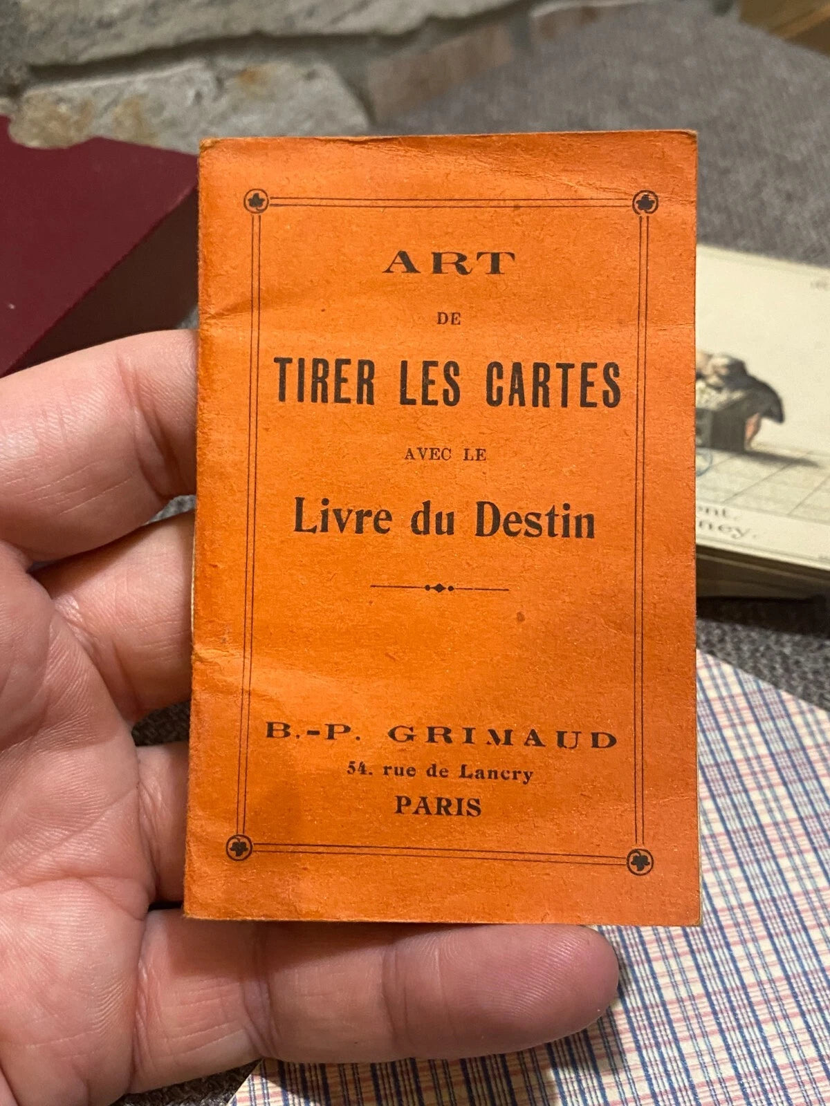 Jeu de cartes Le Livre du Destin 1890 Grimaud – Complet