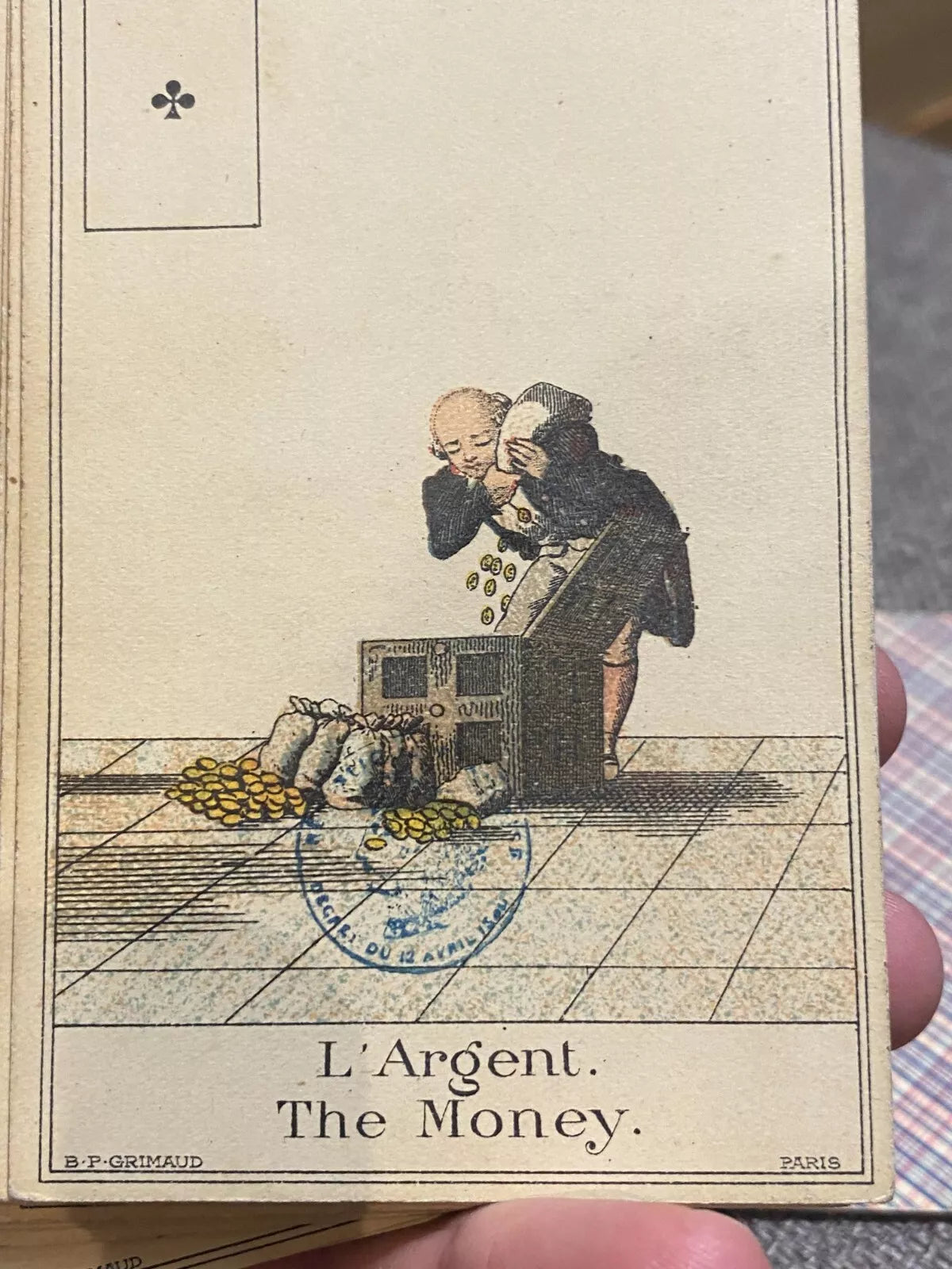 Jeu de cartes Le Livre du Destin 1890 Grimaud – Complet