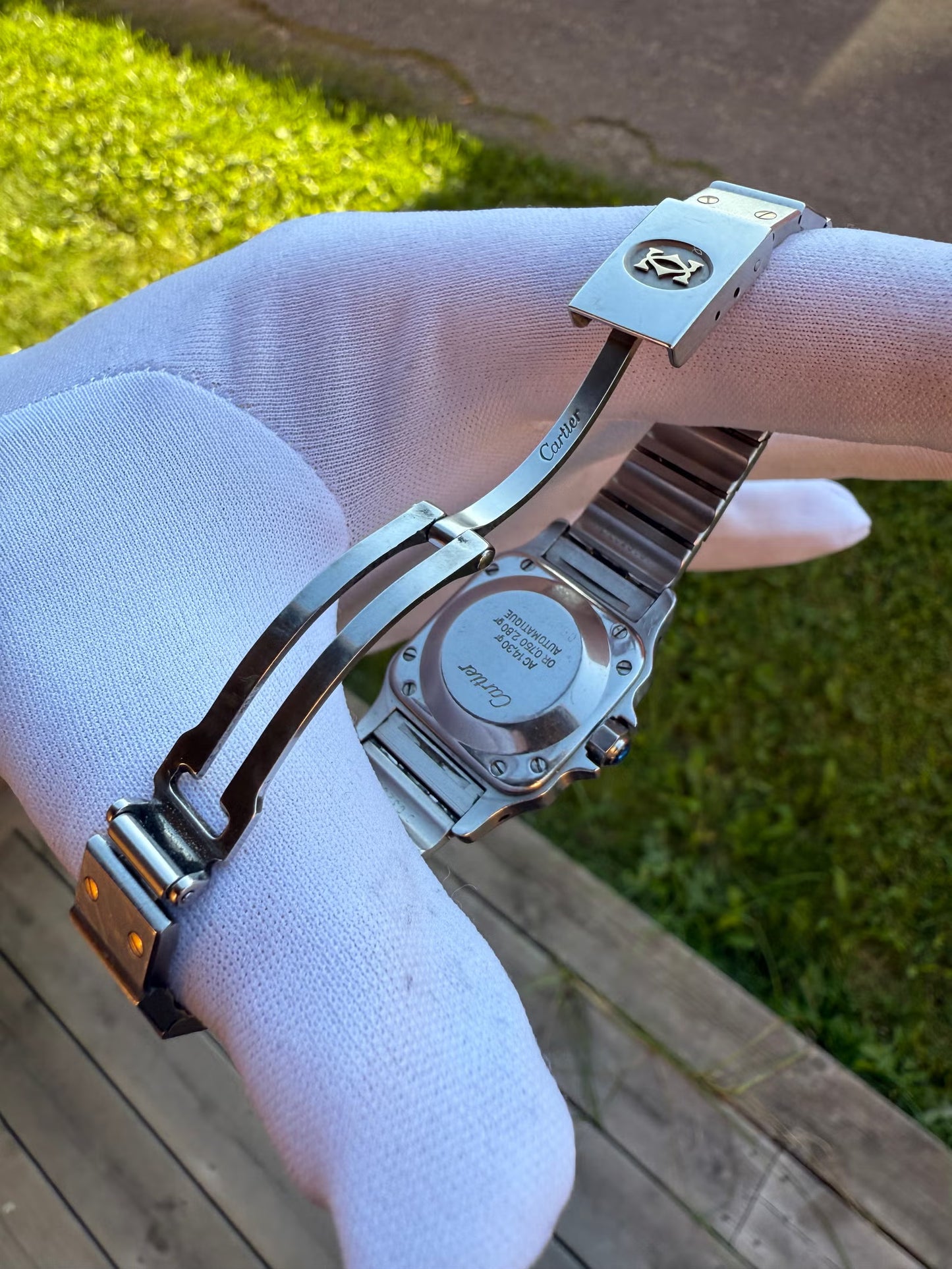 Montre Cartier Santos Automatique Femme 1981 | Vintage