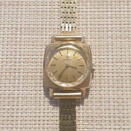 Montre Candino Femme Or 14 Carats Swiss Made Vintage