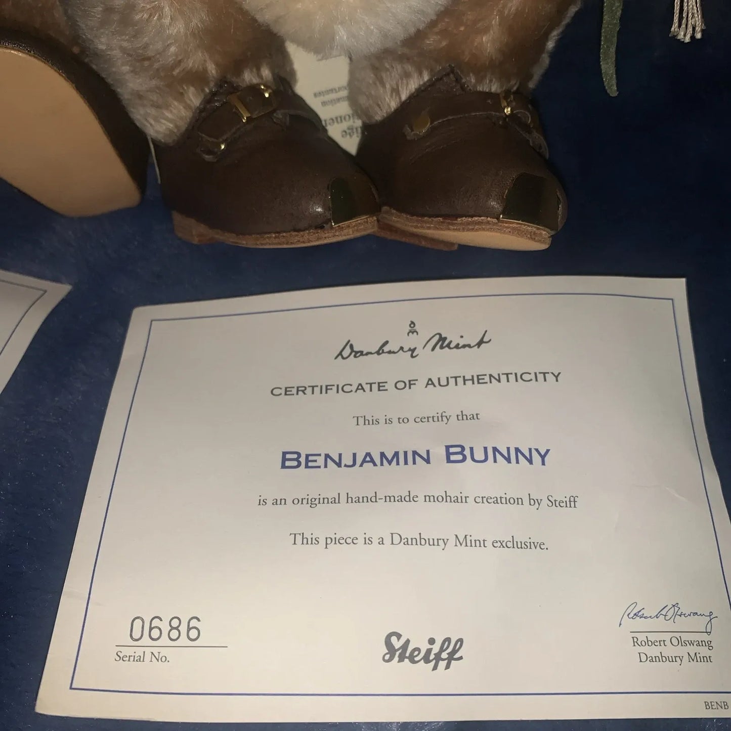 Steiff Peter Rabbit & Benjamin Bunny