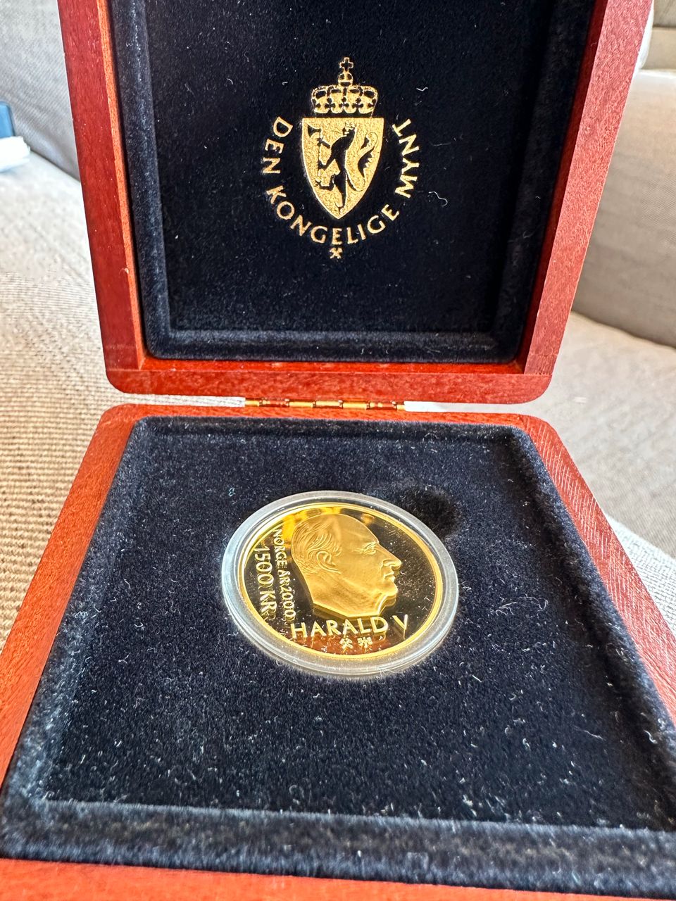 Pièce d'or 1500 NOK – Pièce du Millénaire